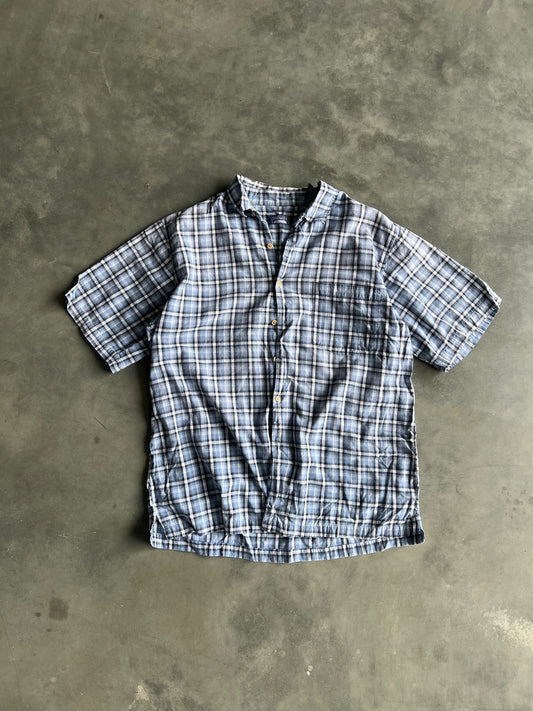 Vintage Blue Premier Button Down Shirt - XL