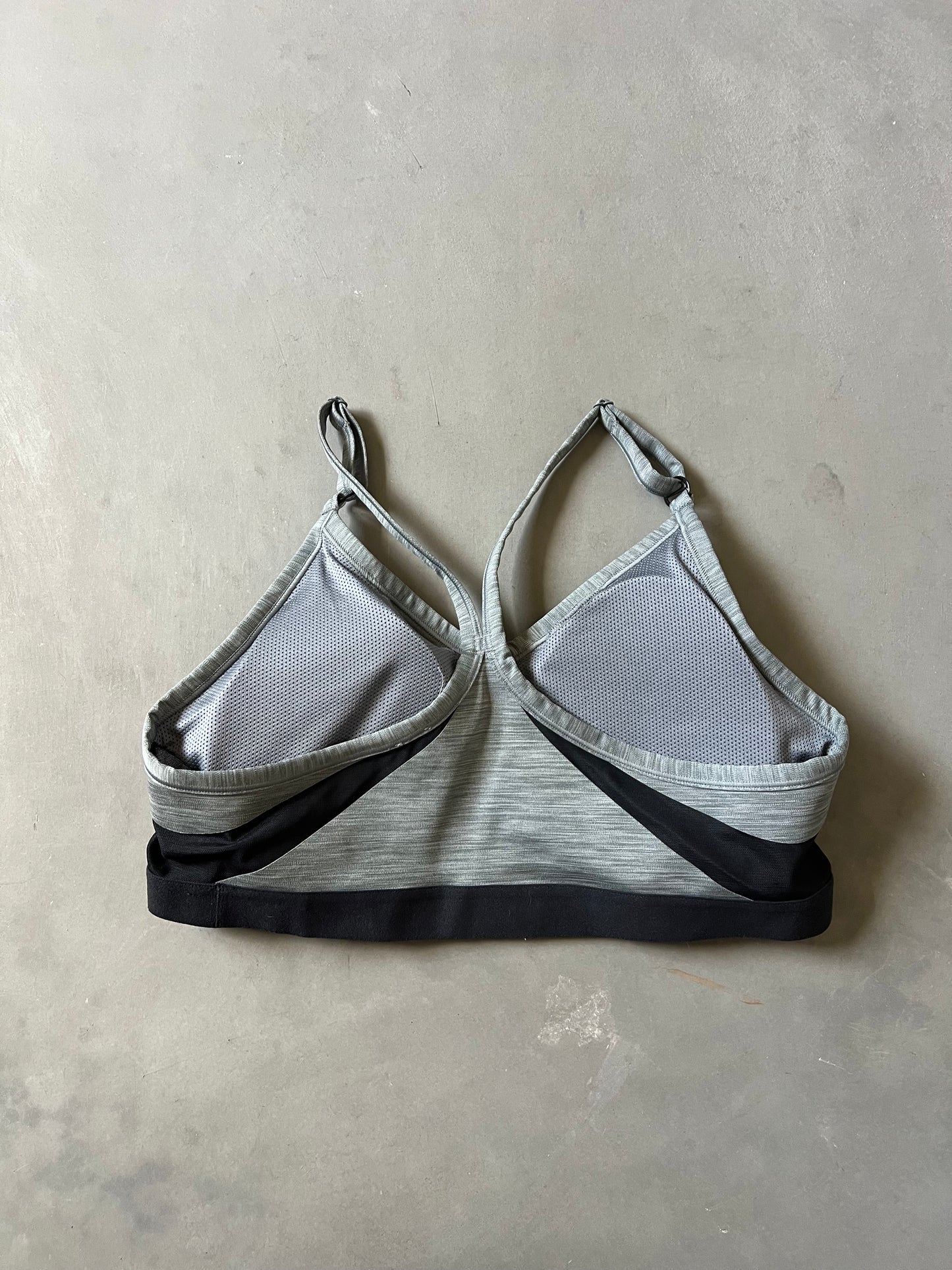 Vintage Grey Nike Sports Bra - XL