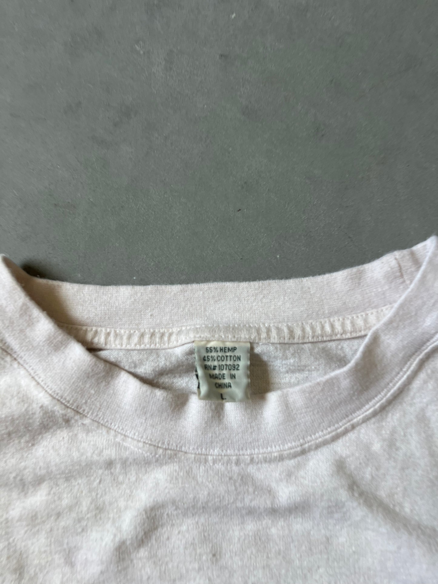 Vintage Canabis Resolution Weed Tee - L