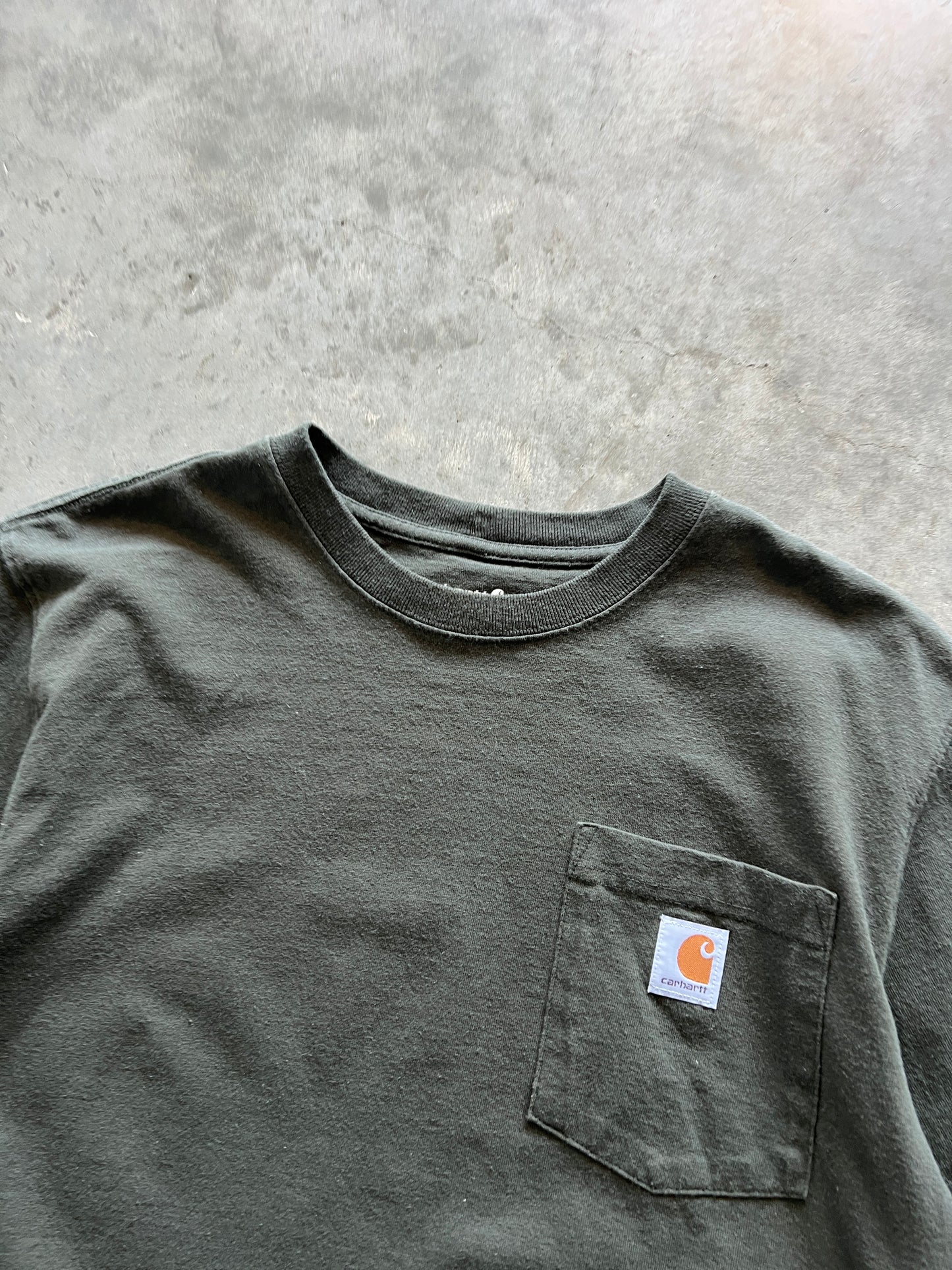 Vintage Dark Green Carhartt Shirt - S
