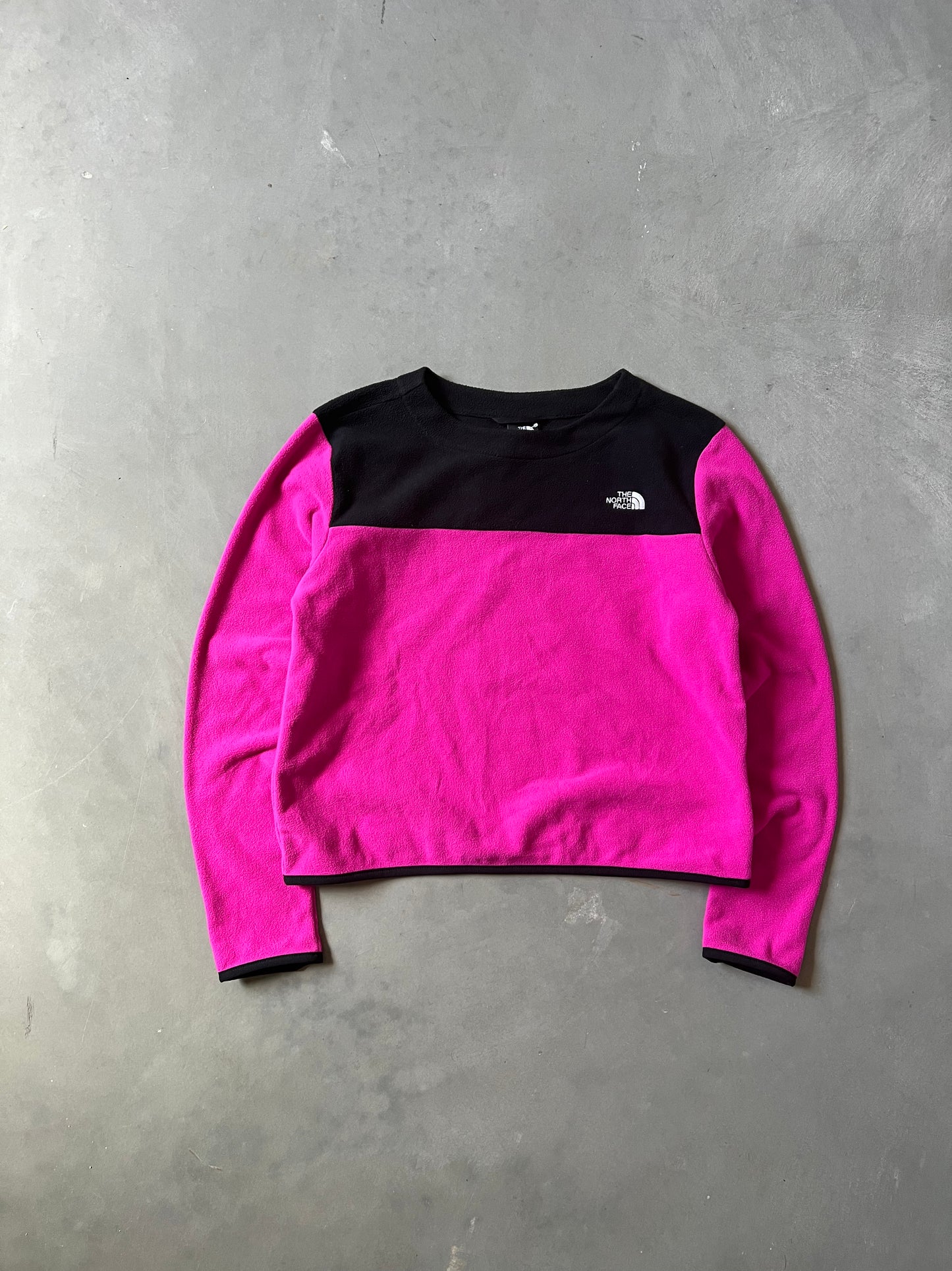Pink The North Face Fleece Sweatshirt - M