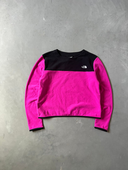 Pink The North Face Fleece Sweatshirt - M