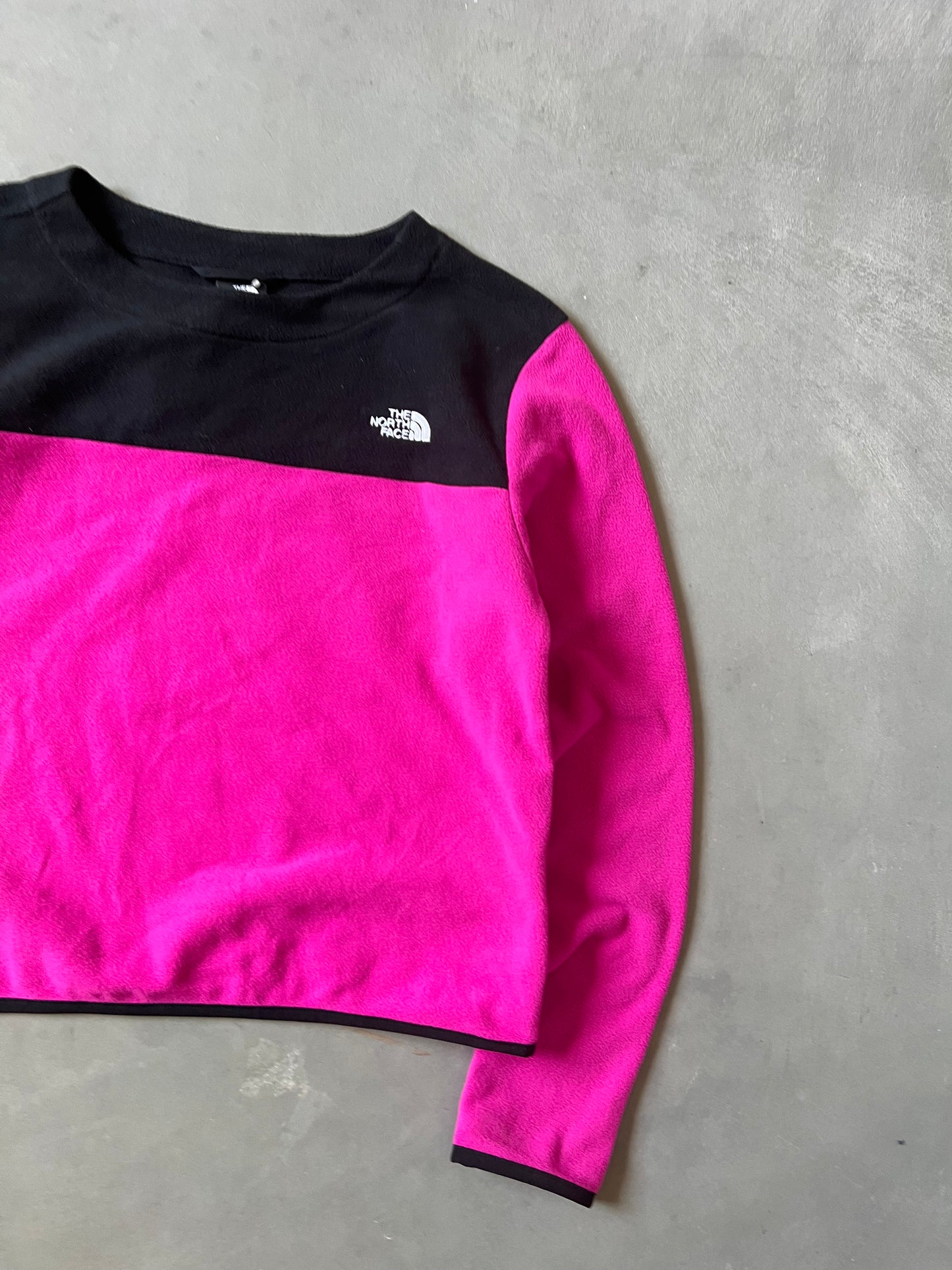 Pink The North Face Fleece Sweatshirt - M