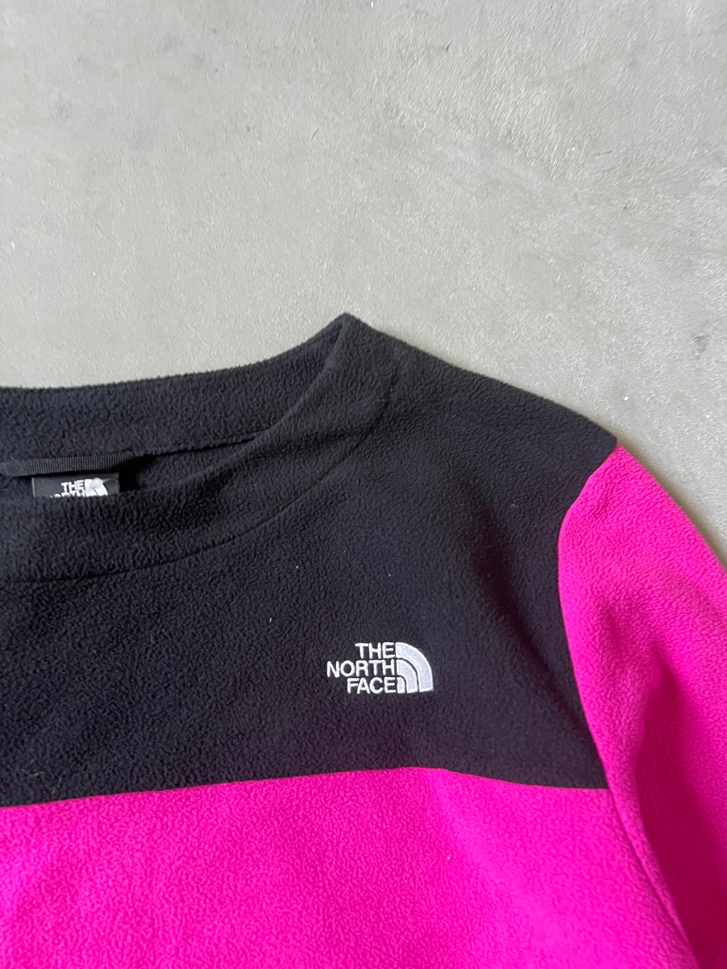 Pink The North Face Fleece Sweatshirt - M