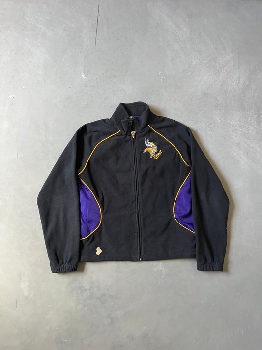 Minnesota Vikings Full Zip Fleece - M