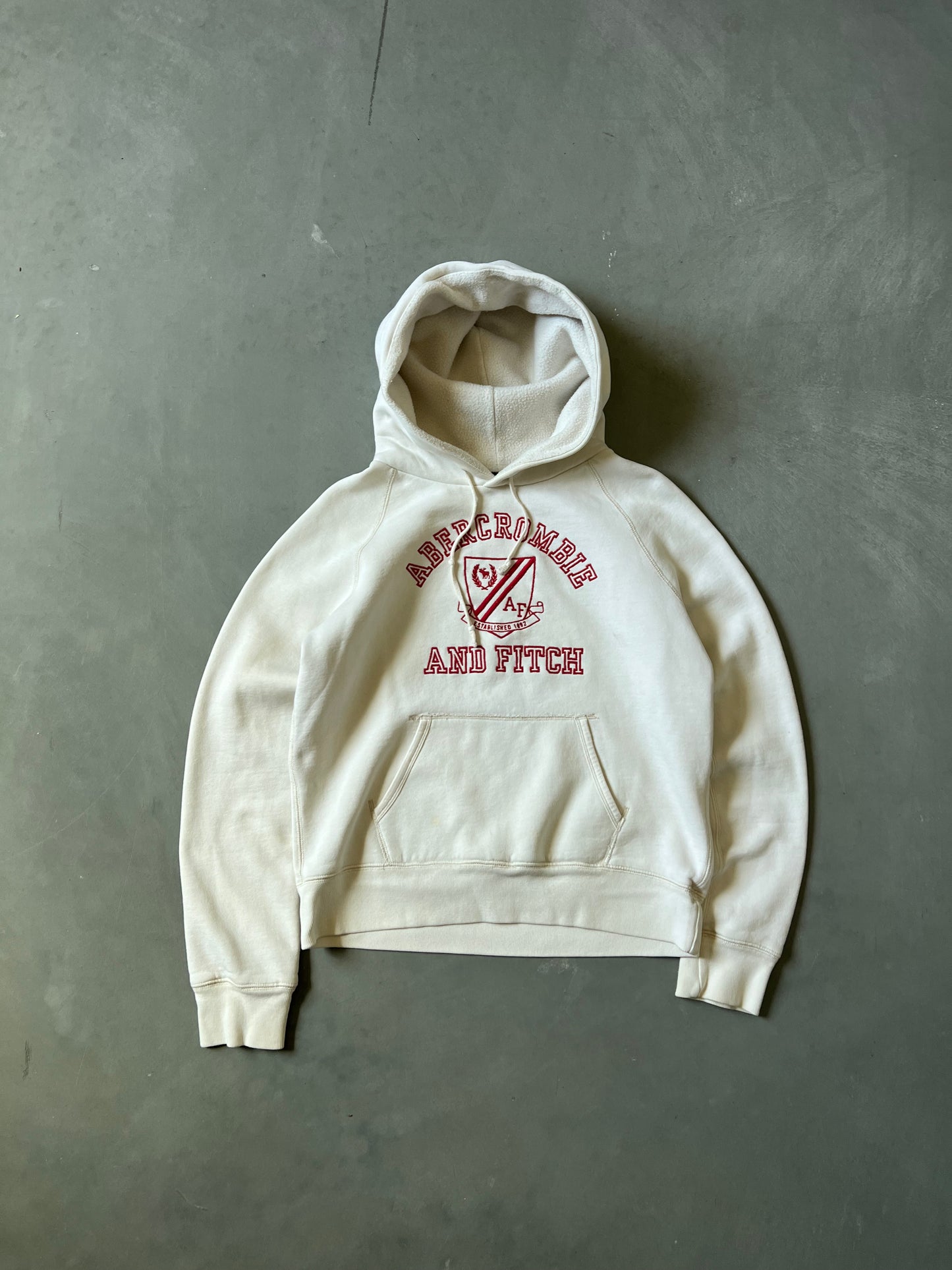Vintage Cream Aeropostale Hoodie - S