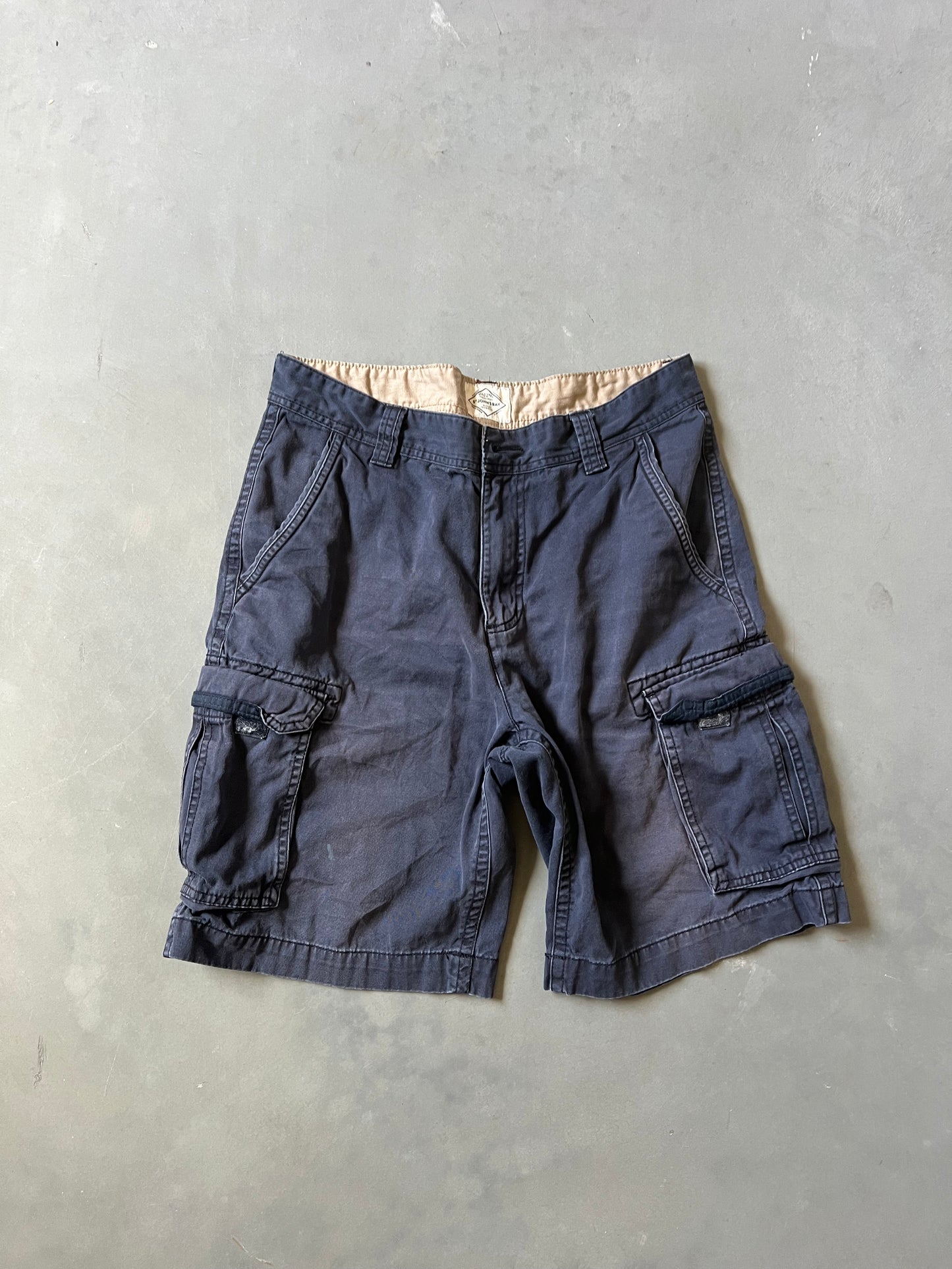 Blue St Johns Bay Cargo Shorts - 32