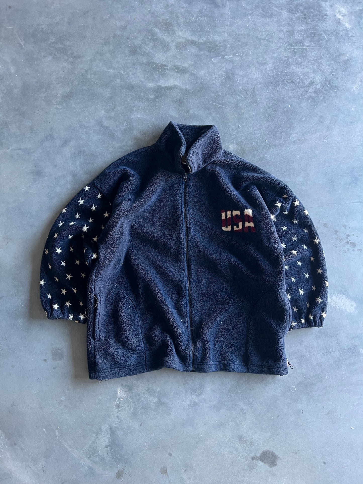 Vintage Bear Ridge Outfitters USA Fleece - XXL