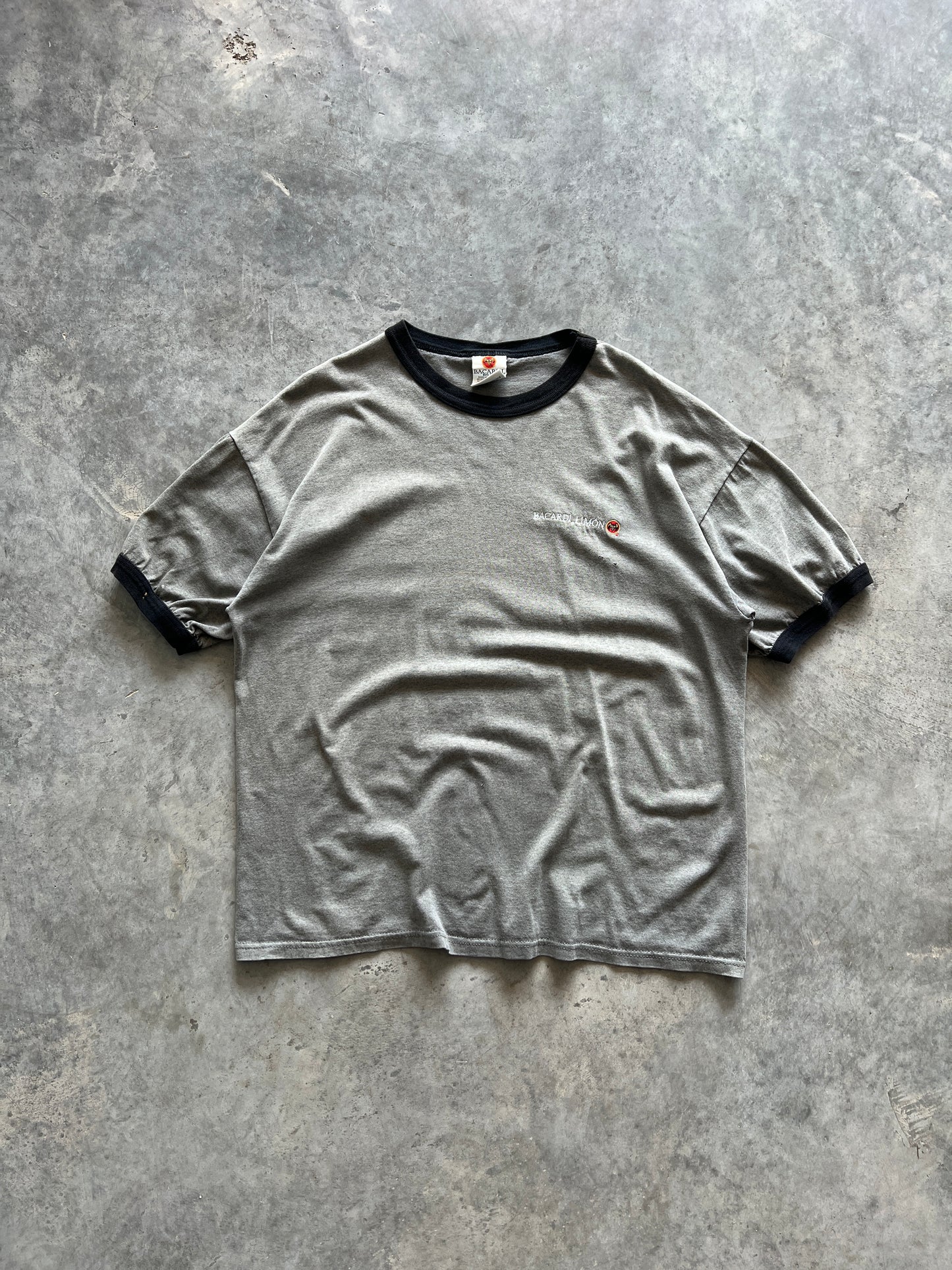 Vintage Grey Bacardi Shirt -