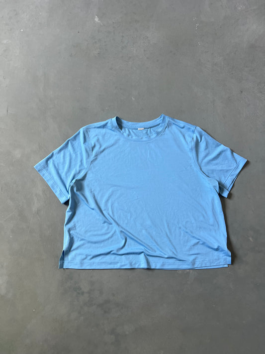 Lululemon Swiftly Tech Cropped Short-Sleeve Shirt - S