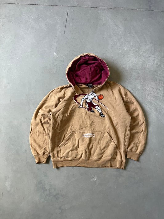 Y2k And 1 Tan Basketball Hoodie - S/XS