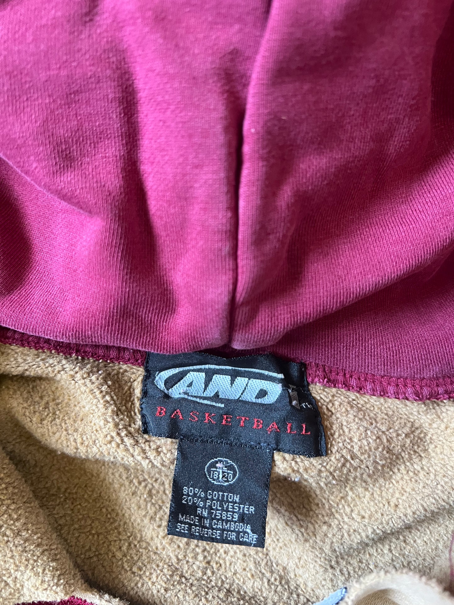 Y2k And 1 Tan Basketball Hoodie - S/XS