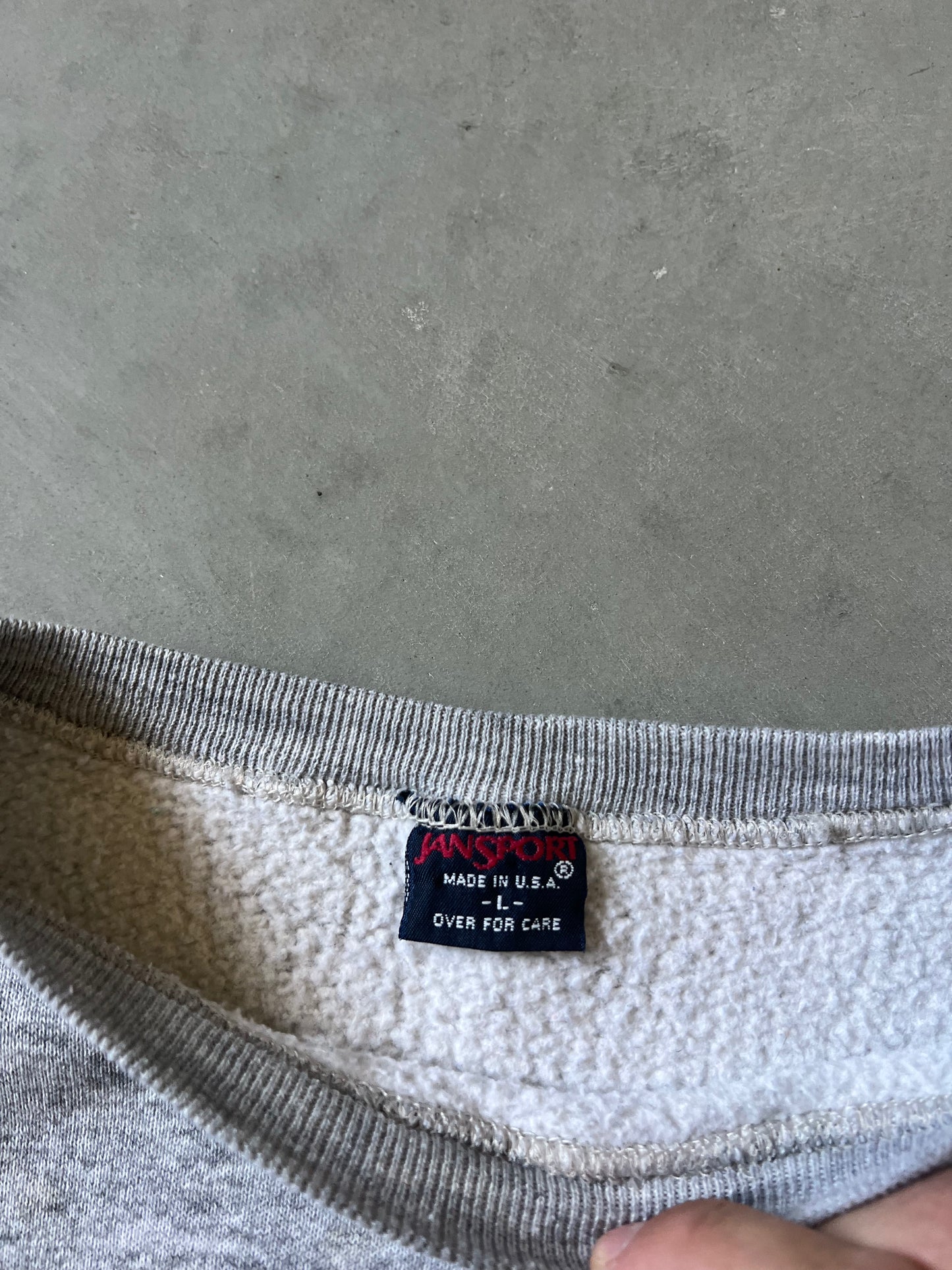 Vintage St Cloud State Cropped Sweatshirt - L