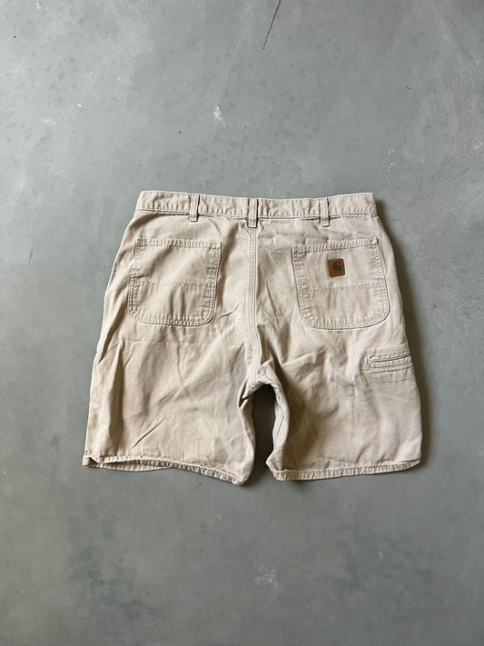 Vintage Tan Carhartt Carpenter Shorts - 38