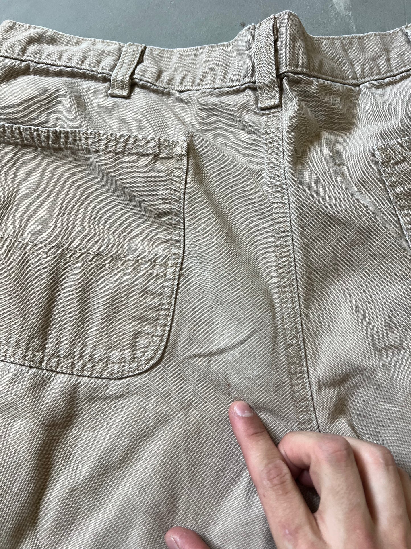 Vintage Tan Carhartt Carpenter Shorts - 38