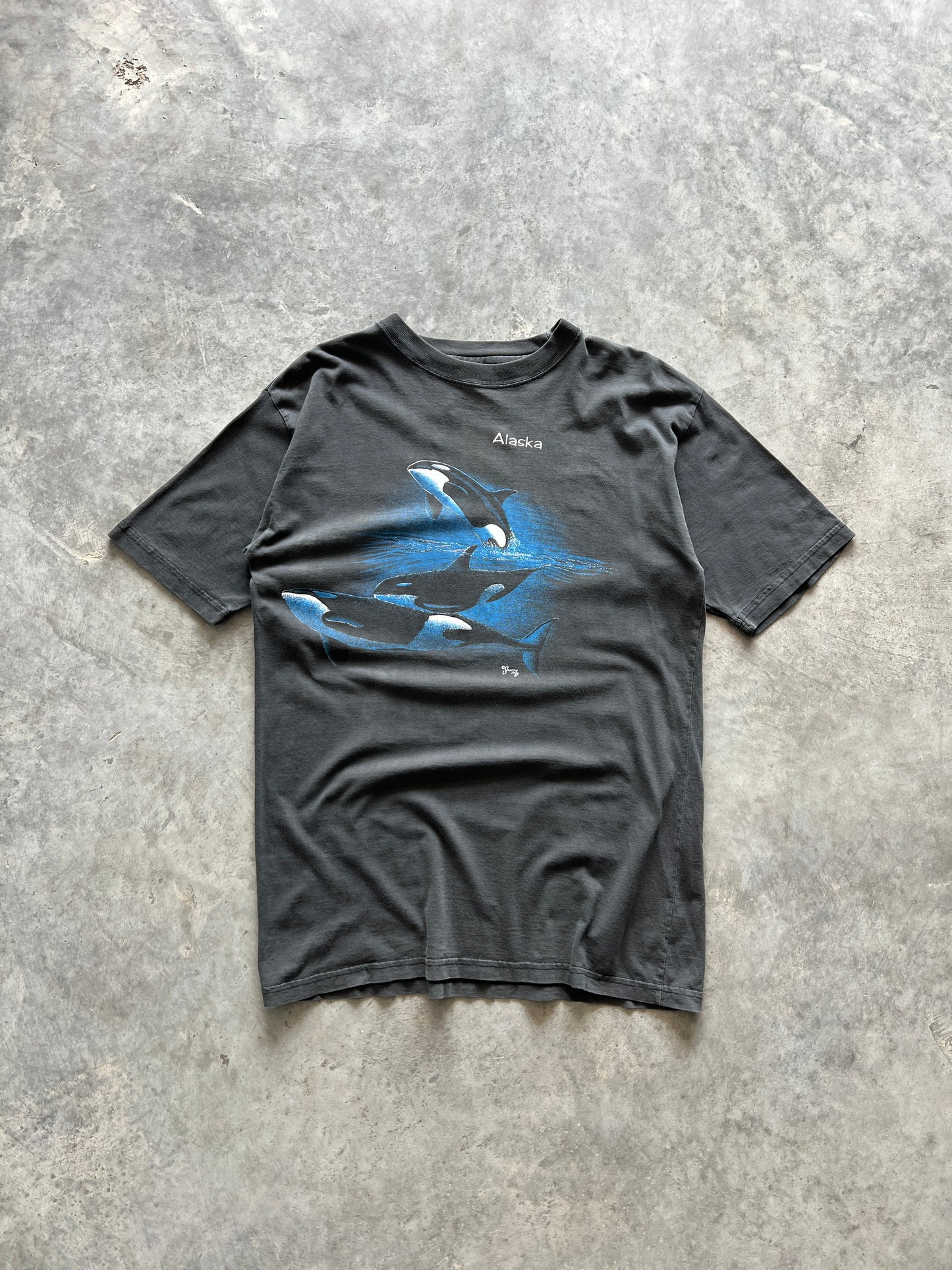 Vintage Black Dolphins Shirt - M