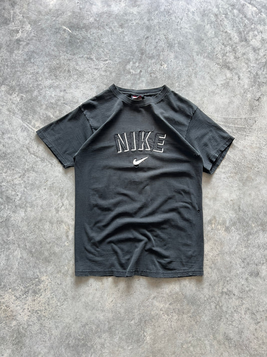 Vintage Faded Black Nike Shirt - M