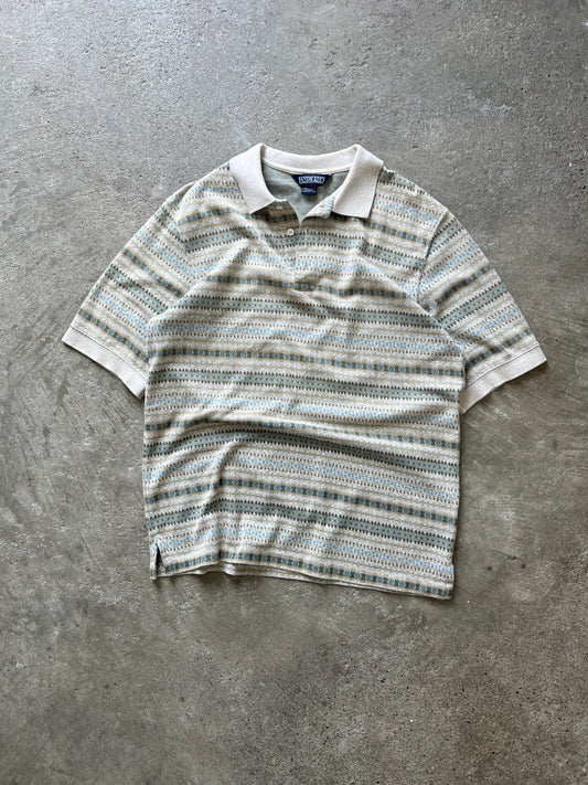 Vintage Lands End Polo Shirt - XL