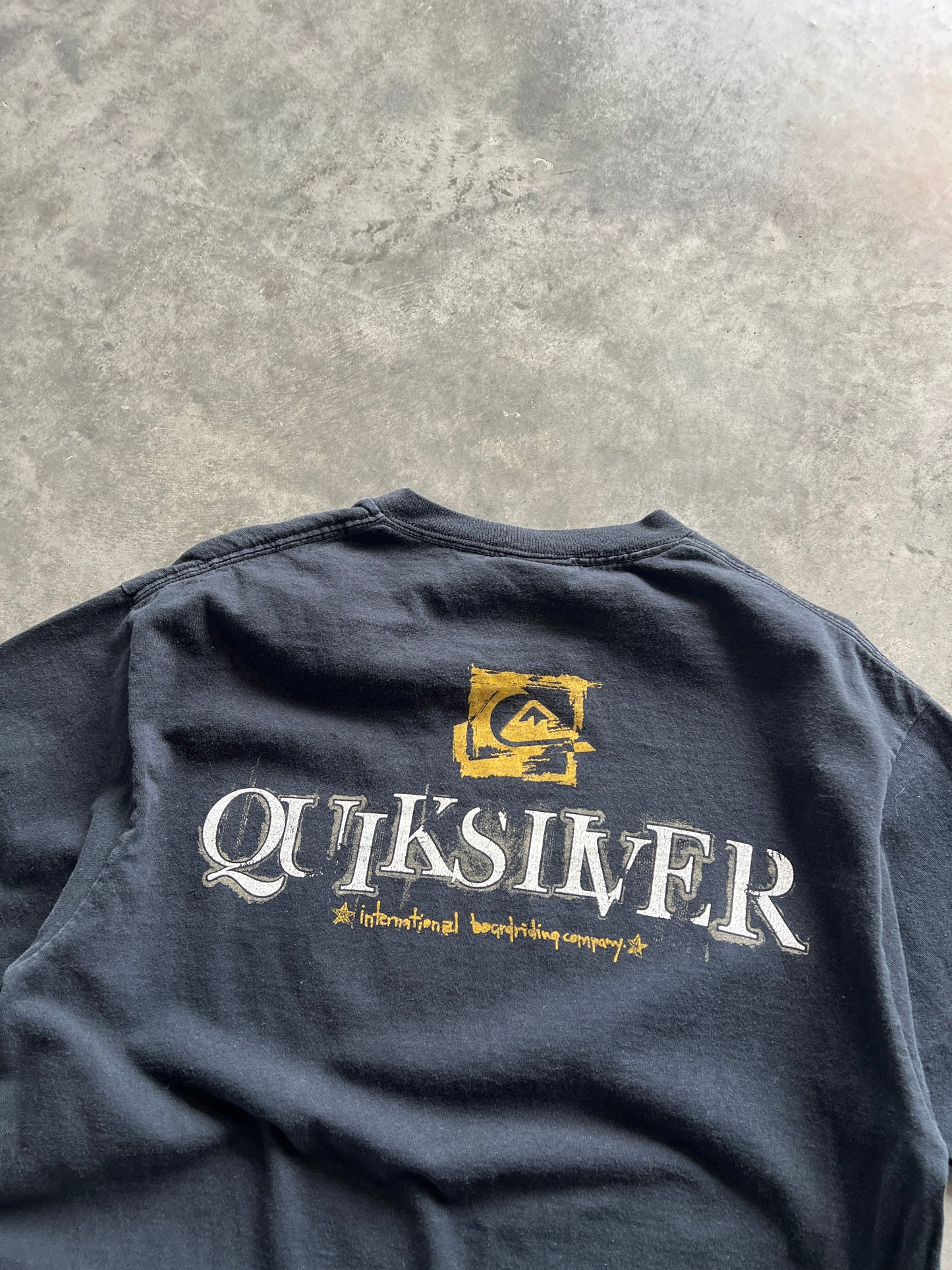 Vintage Black Quicksilver Shirt - M