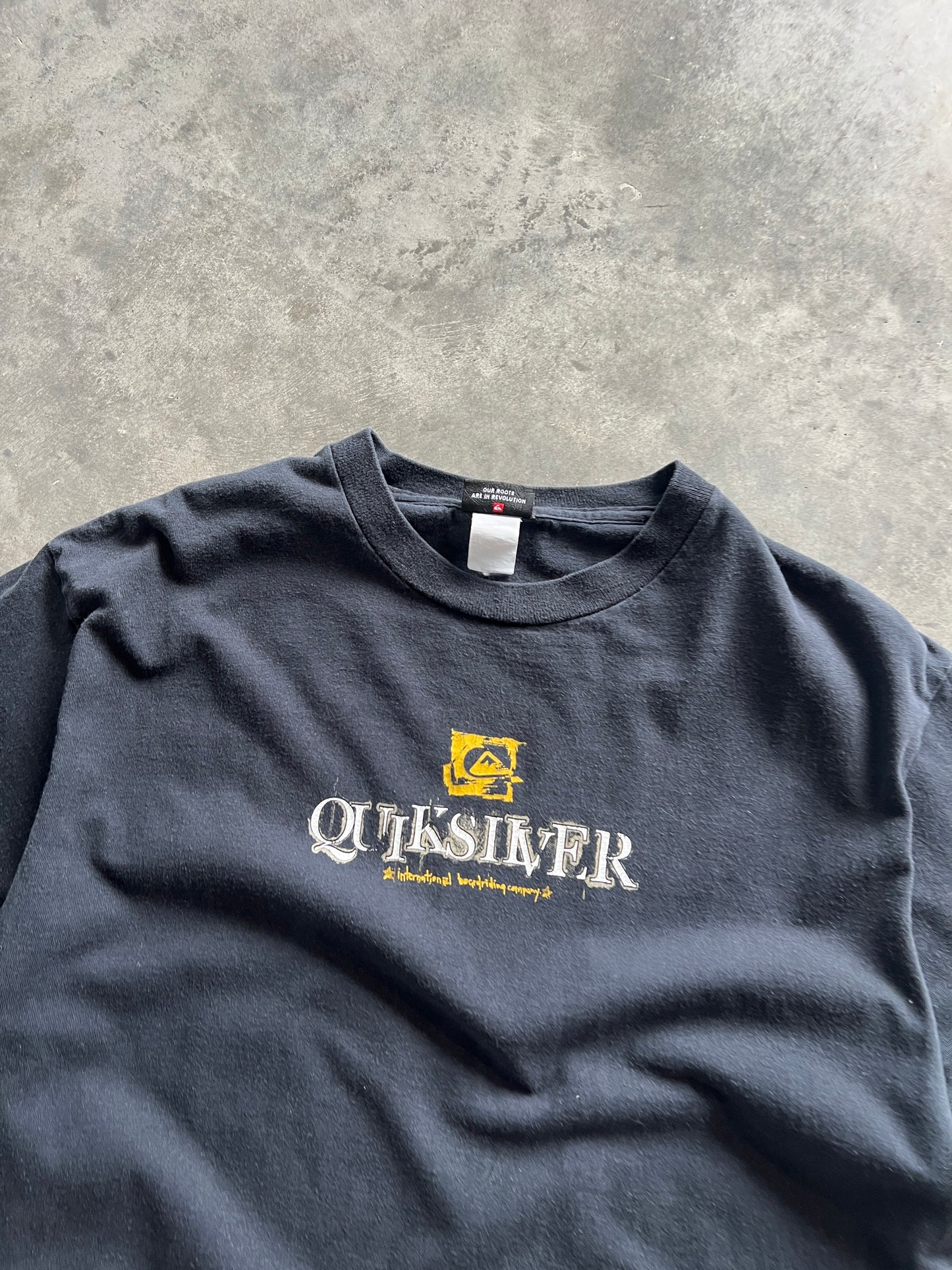 Vintage Black Quicksilver Shirt - M