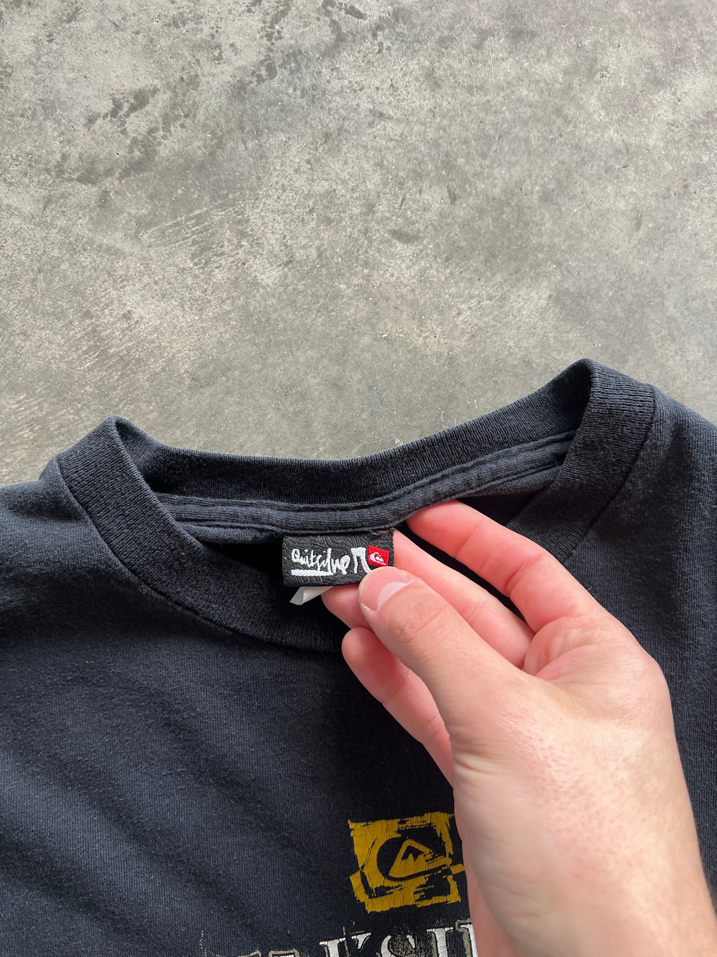 Vintage Black Quicksilver Shirt - M