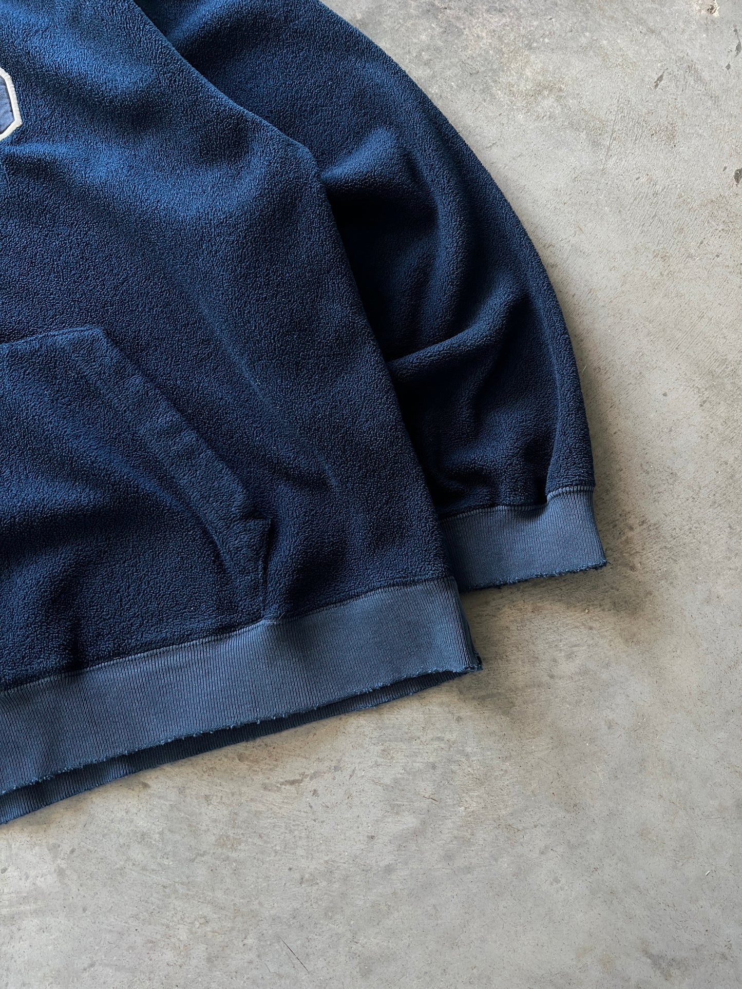 Vintage  Faded Blue Gap Spellout Fleece - XL