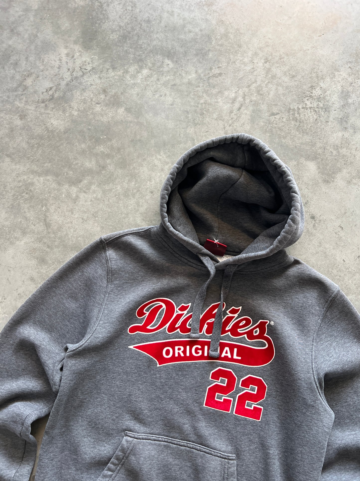 Vintage Heather Grey Dickies Hoodie - M