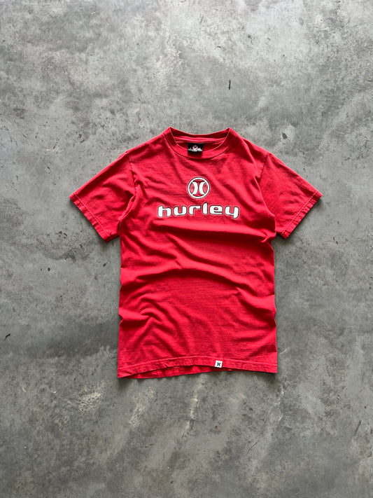 Vintage Faded Red Hurley Shirt - XS