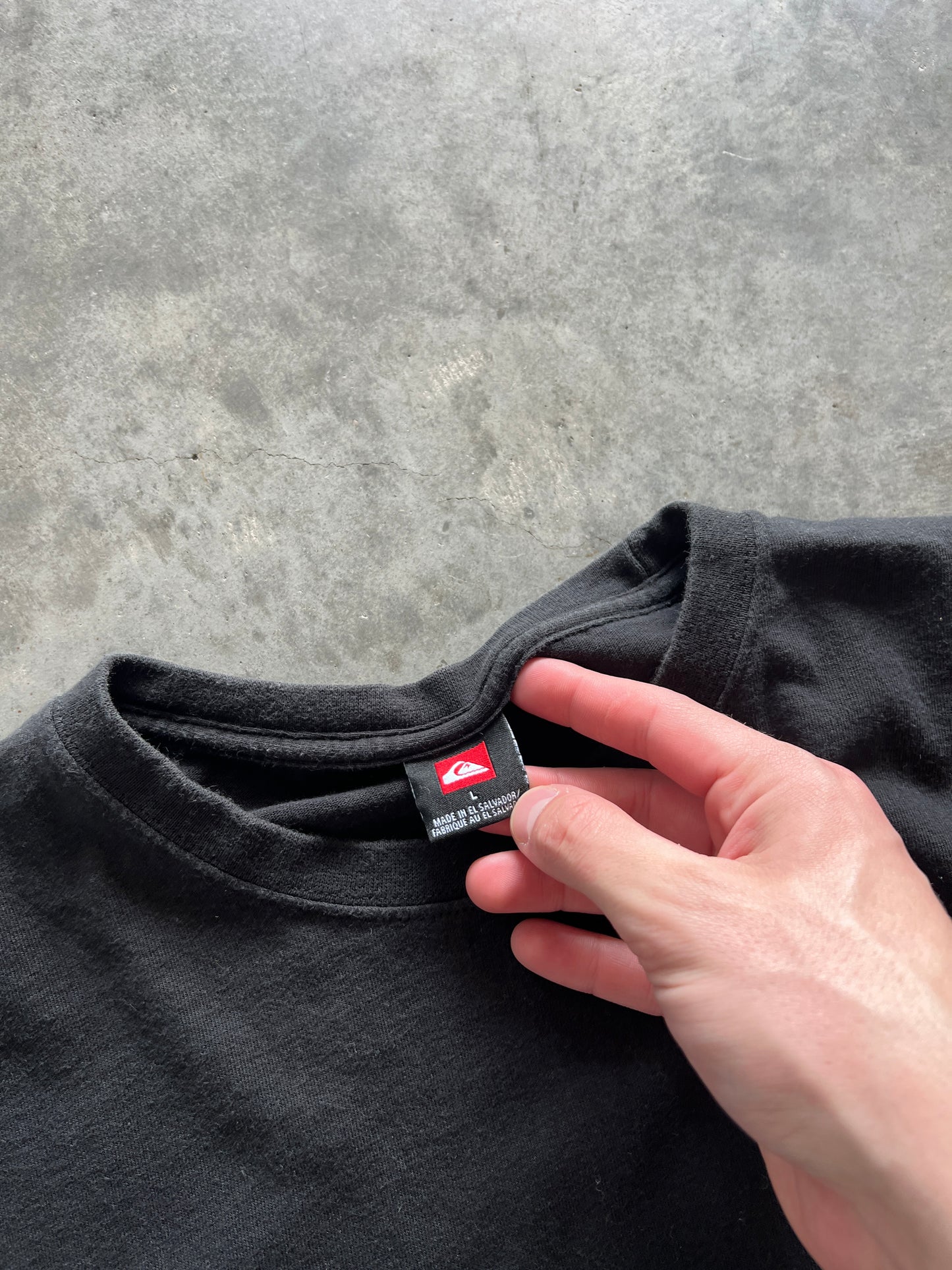 Vintage Black Quicksilver Shirt - L