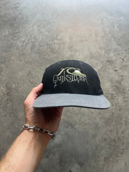 Vintage Black Quicksilver Hat