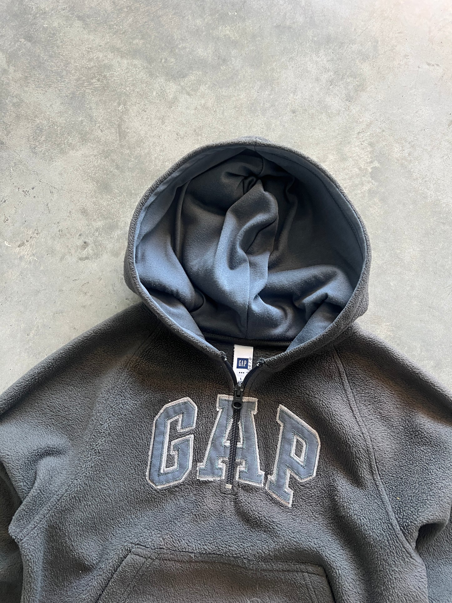 Vintage Faded Brown Gap Fleece - YS