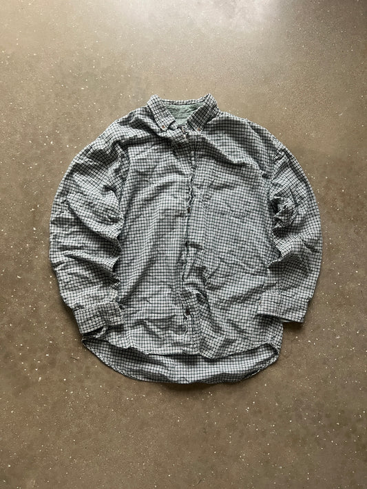 Vintage Plaid Maurices Button Up - Large