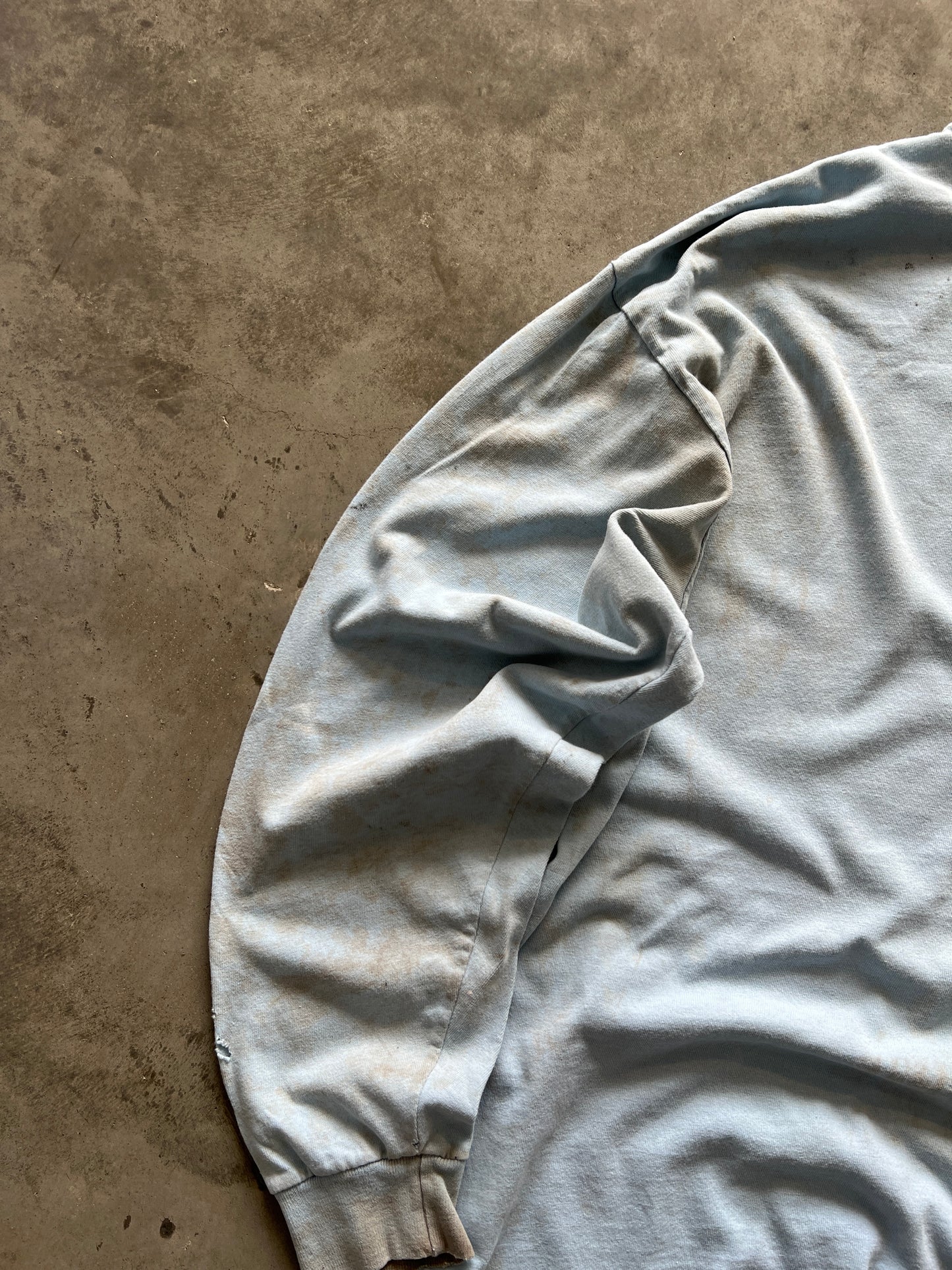 Vintage Blue Distressed Choppers Shirt - XL