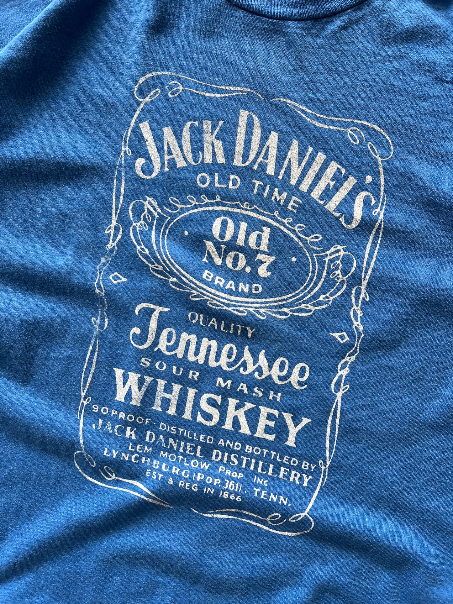 Vintage Vintage Blue Jack Daniels Shirt - M