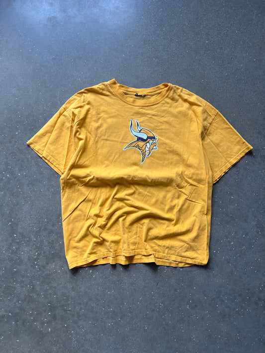 Vintage Yellow Minnesota Vikings Shirt - XXL