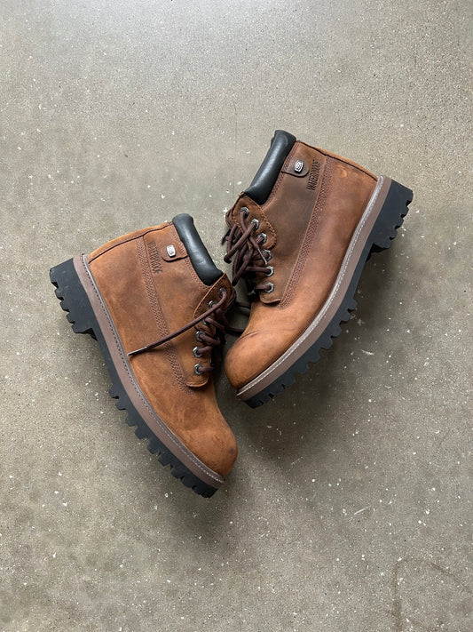 Vintage Mocha Brown Sketchers Boots - 9.5