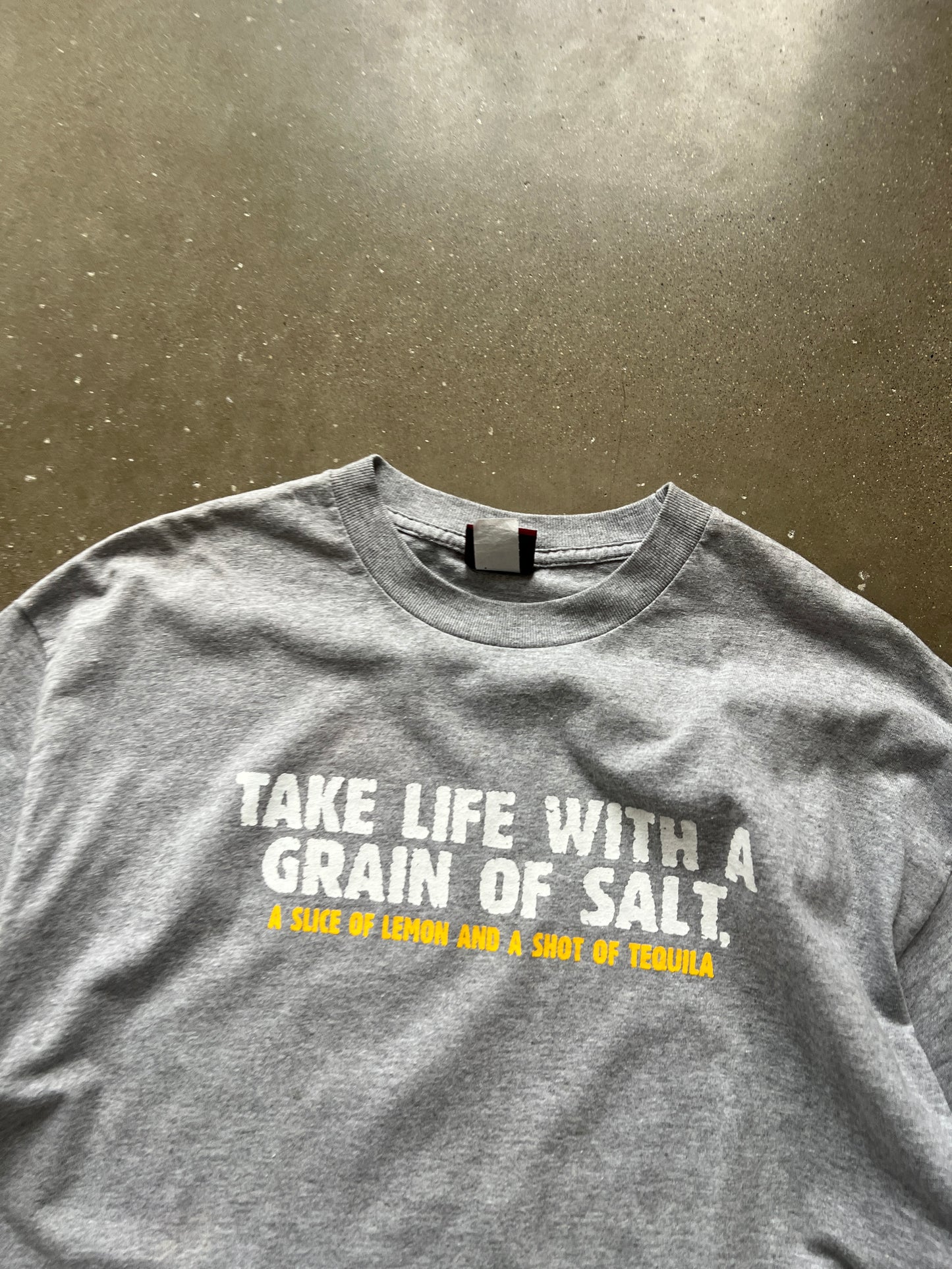 Vintage Funny Tequila Grey Shirt - XL