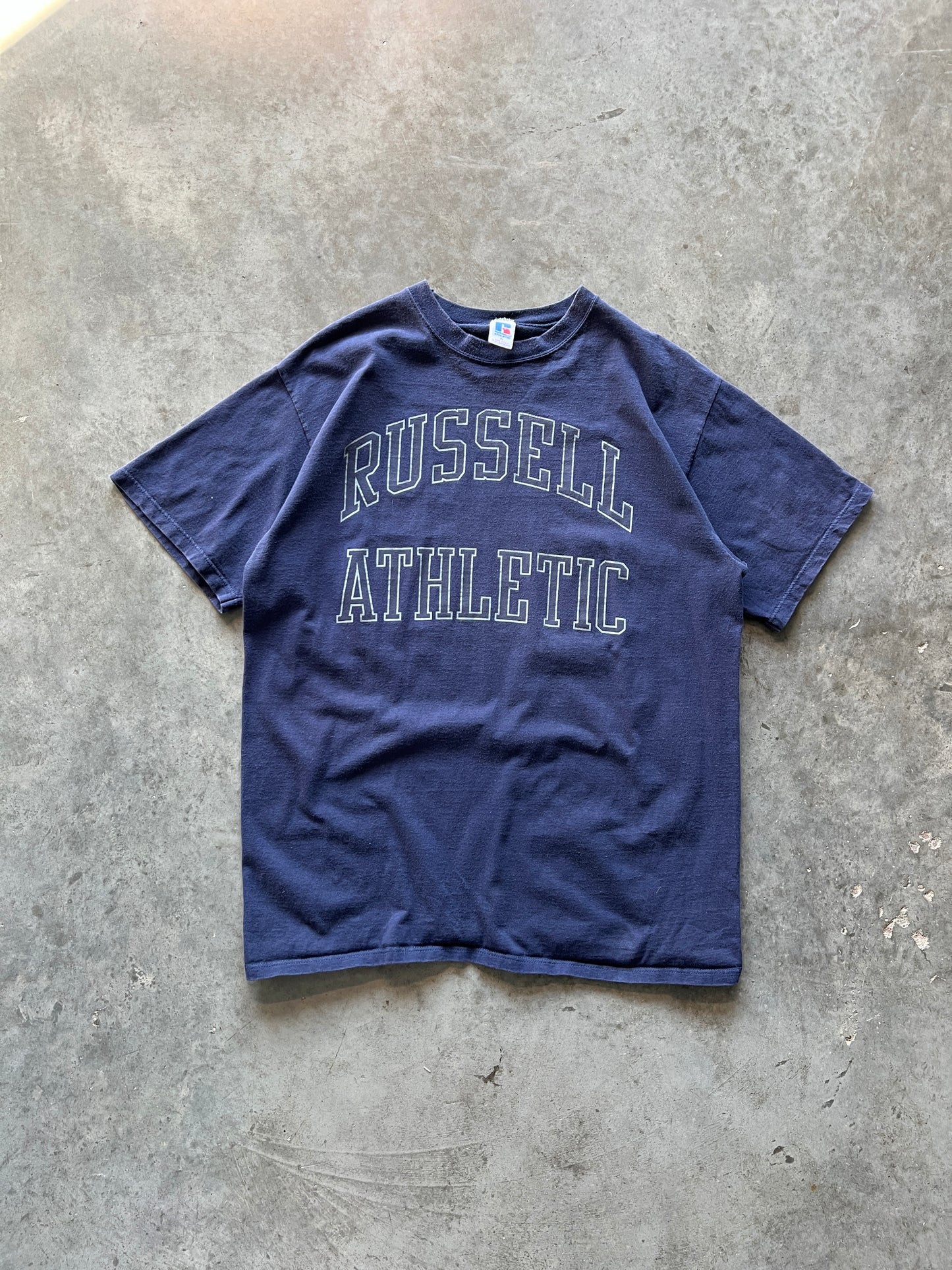 Vintage Navy Russell Athletic Shirt - S/M