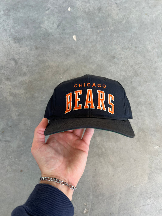 Vintage Black Chicago Bears Hat