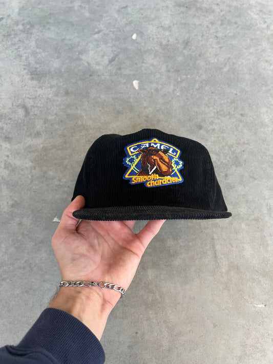 Vintage Born Smooth Black Camel Hat