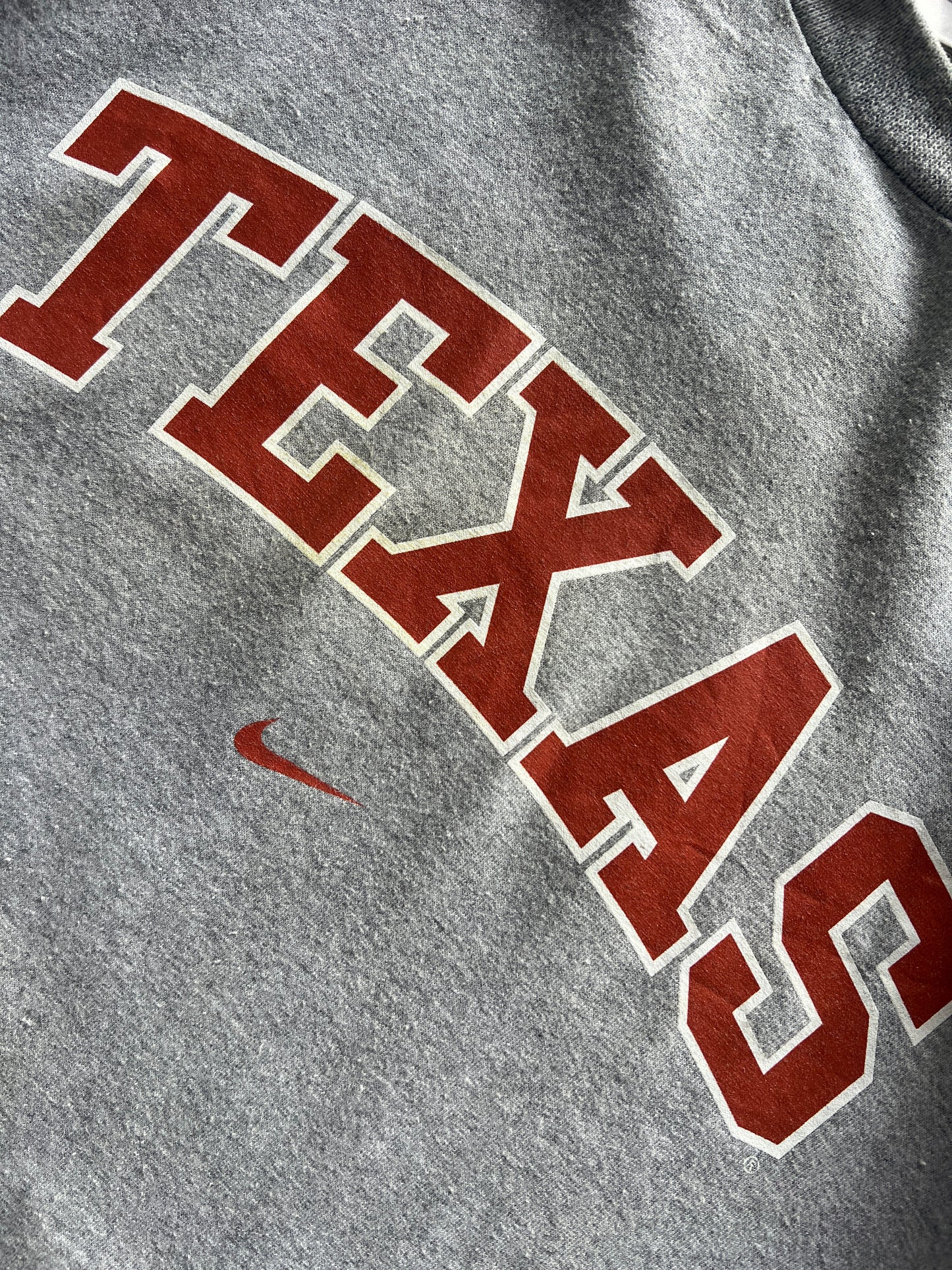 Vintage Grey Texas Spellout Shirt - L