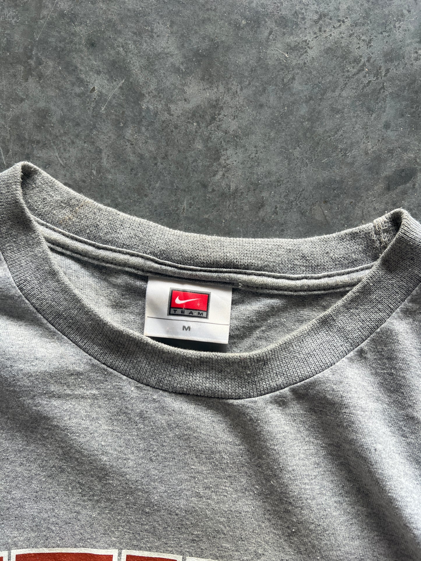 Vintage Grey Texas Spellout Shirt - L