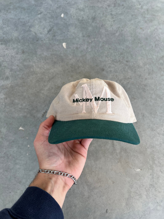 Vintage Tan Mickey Mouse Hat