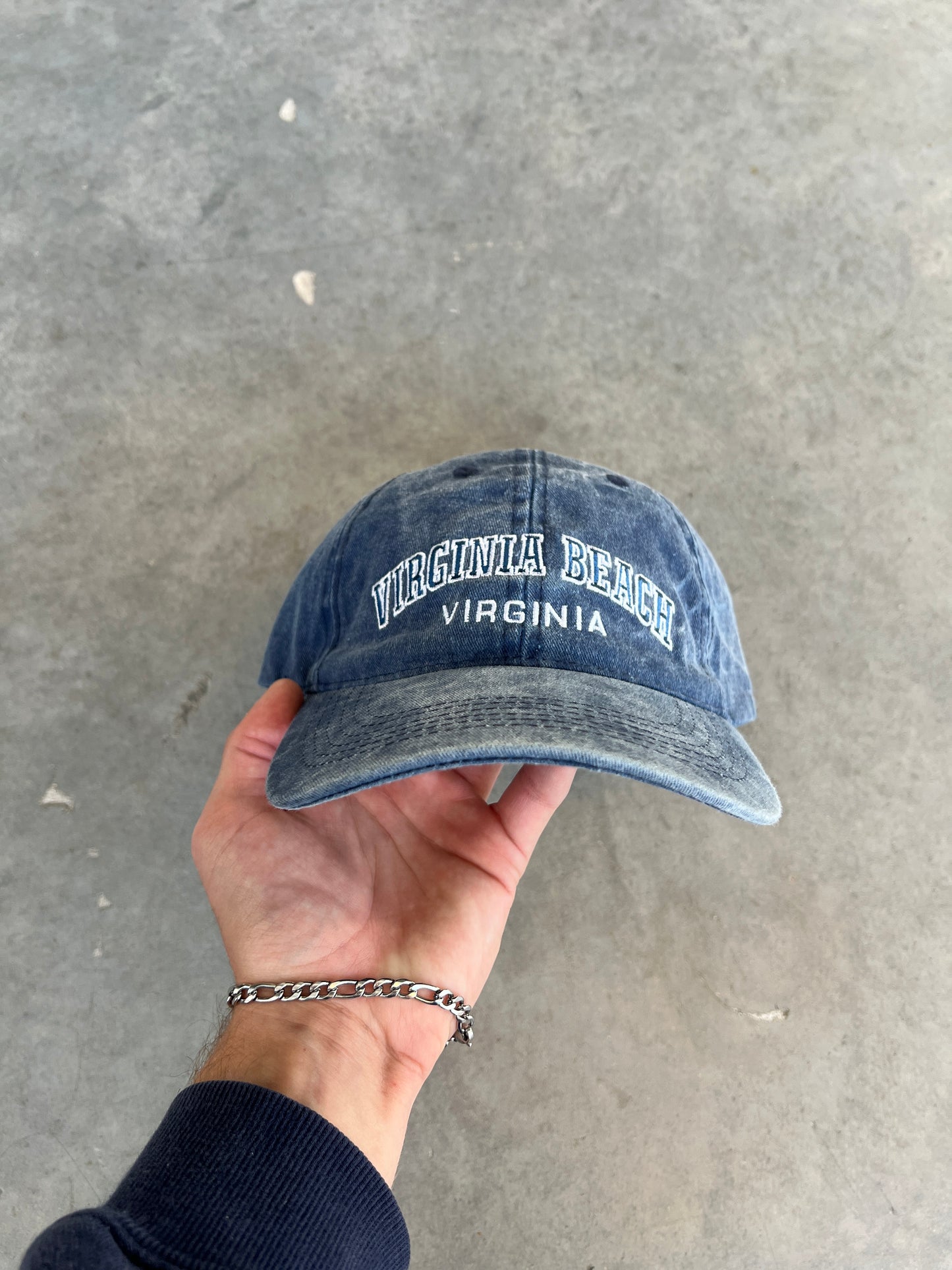 Vintage Blue Virgina Beach Hat