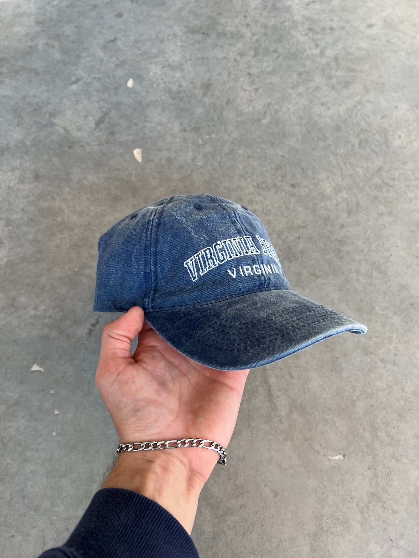 Vintage Blue Virgina Beach Hat