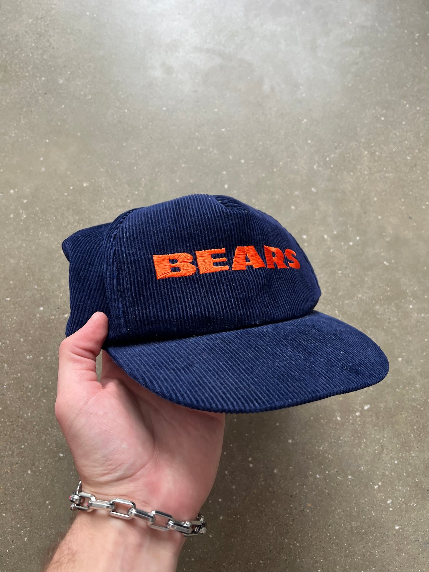 Vintage Blue Chicago Bears Hat
