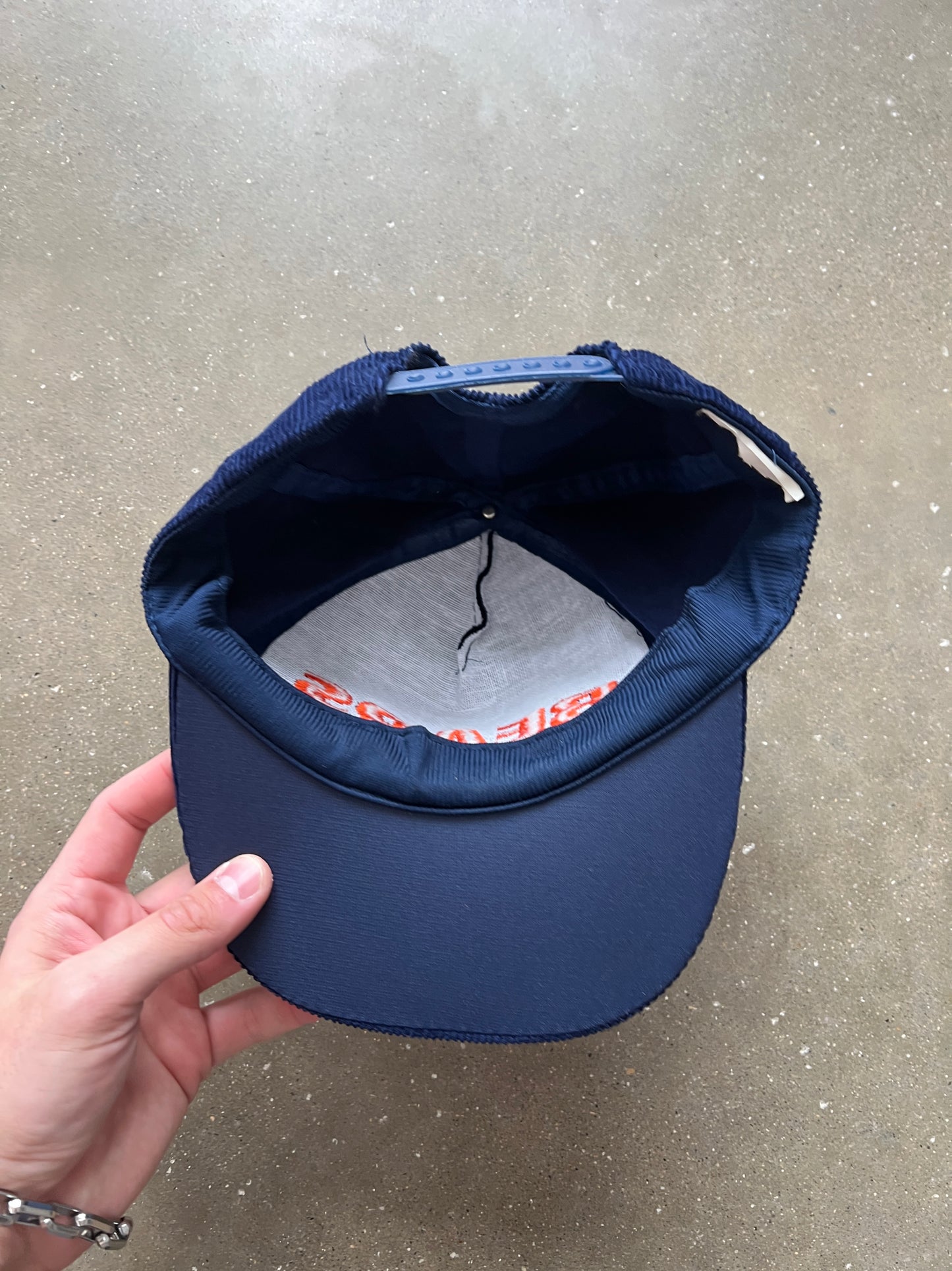 Vintage Blue Chicago Bears Hat