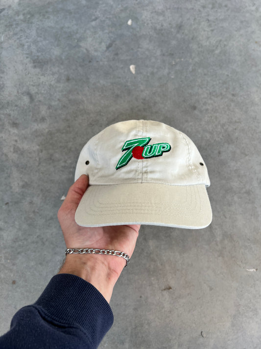 Vintage Cream 7 Up Hat