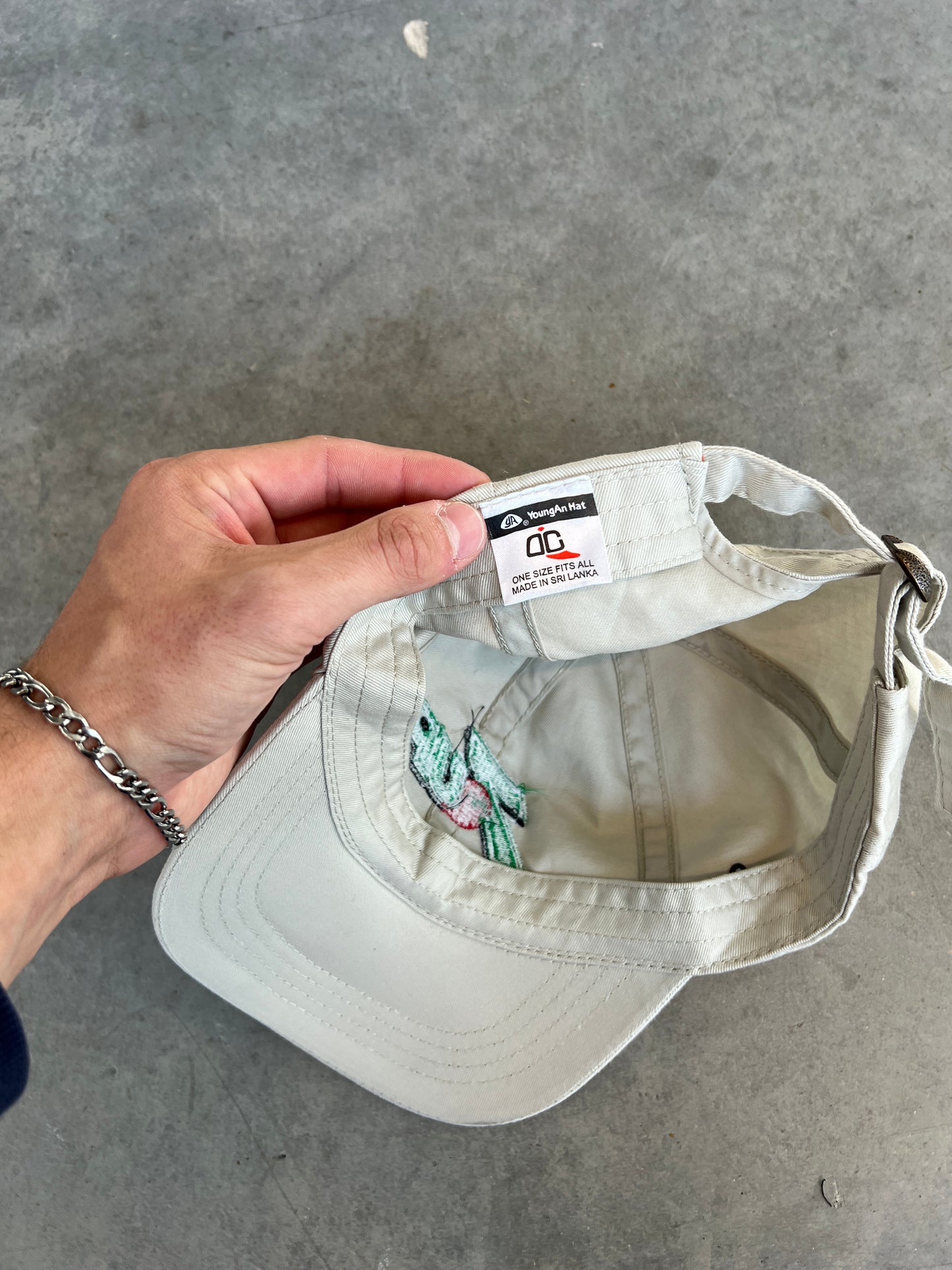 Vintage Cream 7 Up Hat