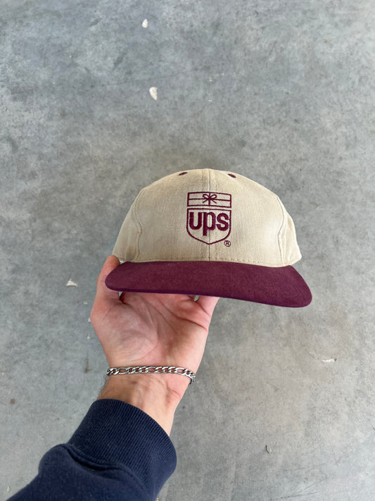 Vintage Red UPS Hat